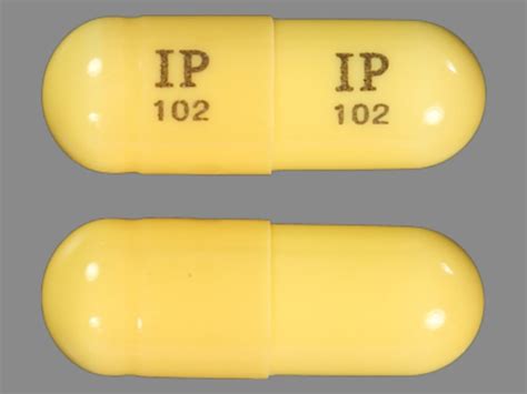 Ip102 yellow capsule used for - Pill with imprint 104 is Yellow, Capsule/Oblong and has been identified as Gabapentin 300 mg. It is supplied by Marksans Pharma Inc. Gabapentin is used in the treatment of Postherpetic Neuralgia; Epilepsy and belongs to the drug class gamma-aminobutyric acid analogs . Risk cannot be ruled out during pregnancy. 